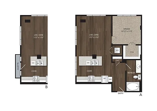 Floor plan P-A16 B