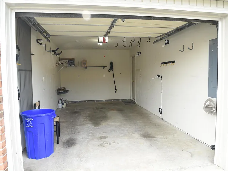 1 car attached garage
