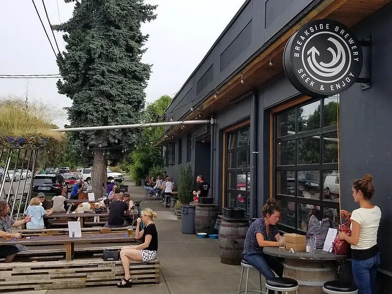 Walk to Breakside Brewing...sit outside