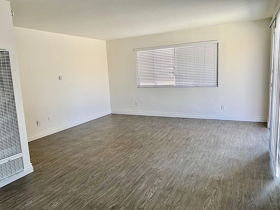 Spacious living room and dining area.