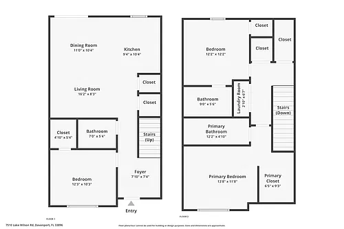 Floor plan Wilson Corner