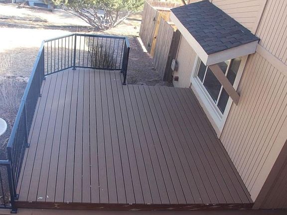 Deck view from the master badroom