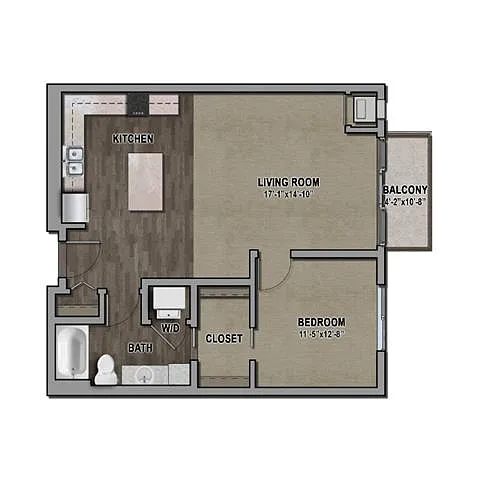 Floor plan 1F