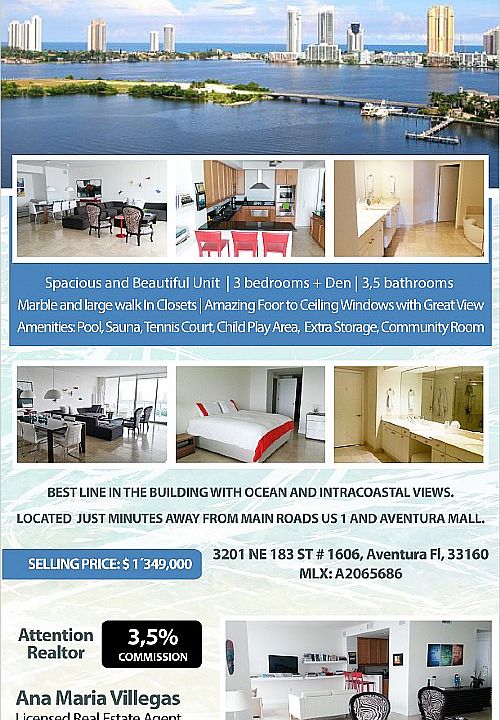 1st image of 3201 NE 183rd St APT 1606