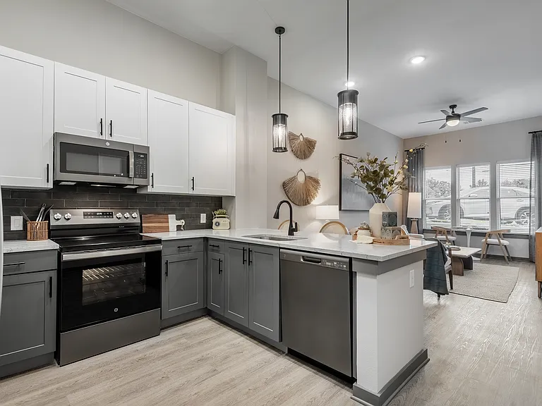 Modern Kitchen With Large Island