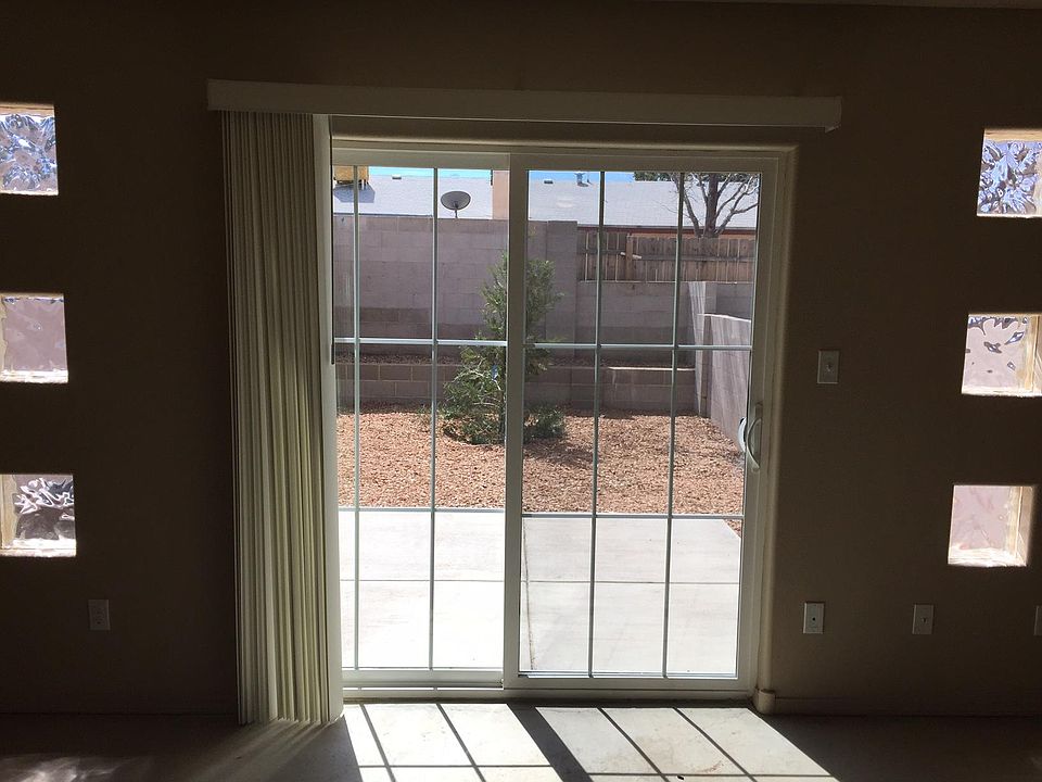 Back patio to private yard