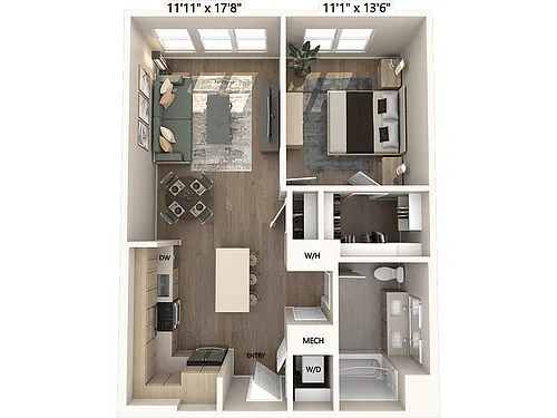 Floor plan A2m2-Base
