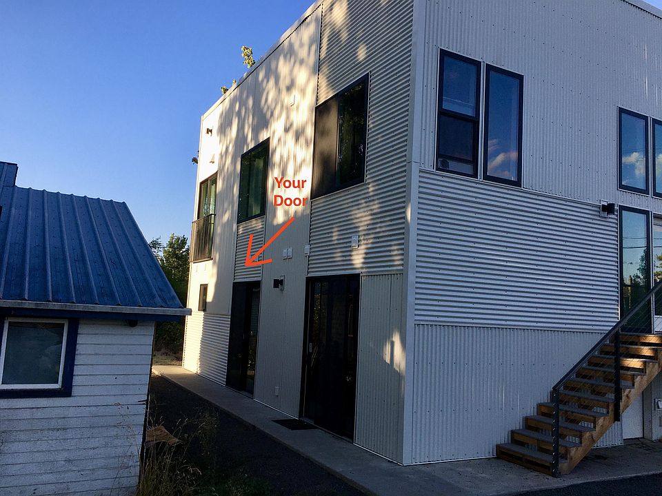 Exterior unit entry marked