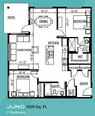 Floor plan Juno