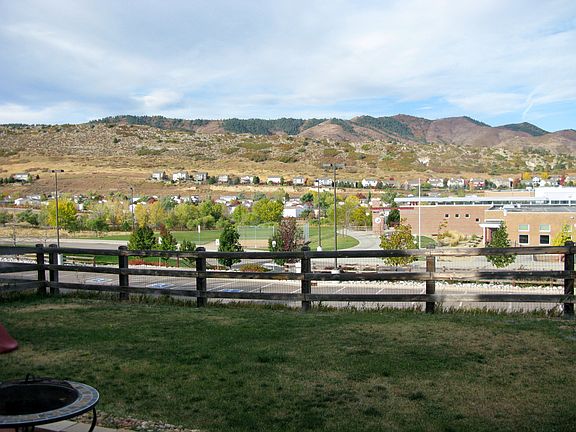 View from back patio