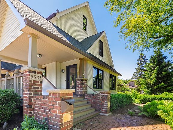 One of many covered porches