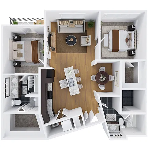 Floor plan B14CM