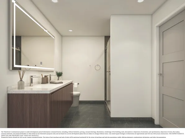 [505] 5th Floor, Cityview, 2 Bed Plan, 1025 Waterfront Condominium