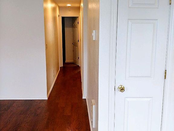 Laminate flooring and carpeting through out the duplex.