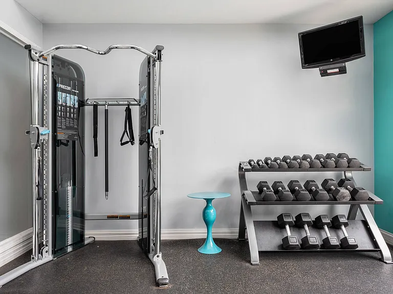 Fitness Center with Free Weights