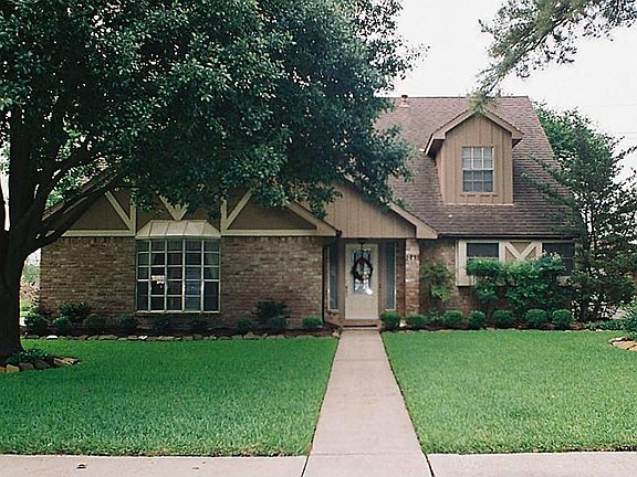 Elevation of this Olde English property at 2031 Millhouse Road, Memorial Hills Subdivision