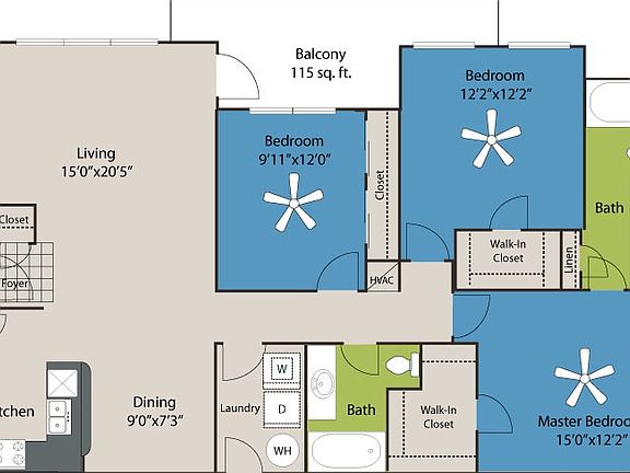 2nd image of 6820 Poppy Hills Ln APT 1122