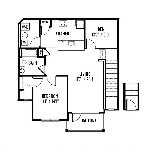 Floor plan Hancock