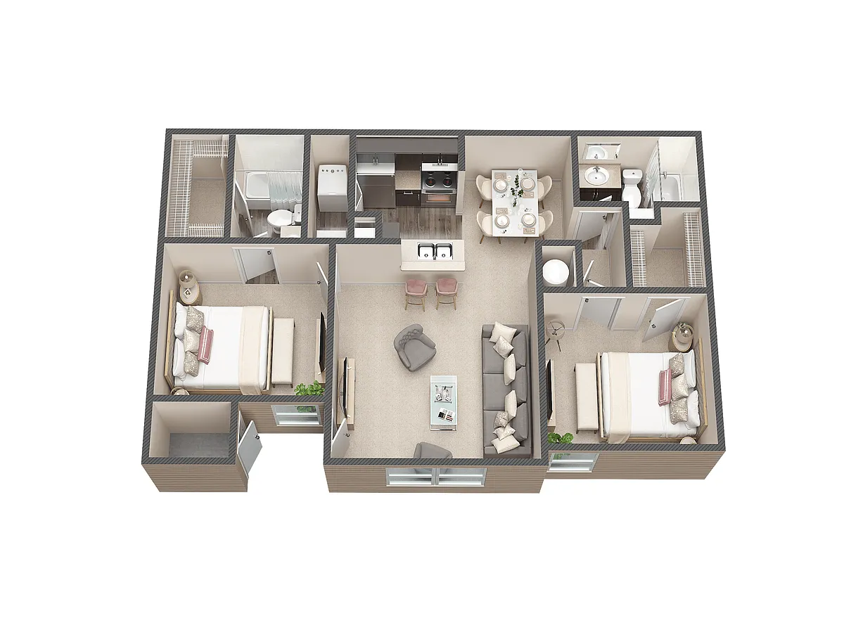 Floor plan B1