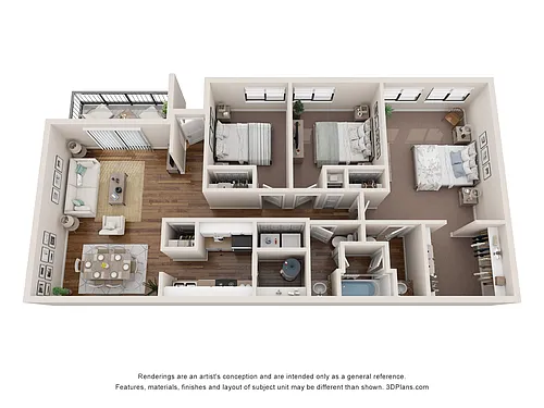 Floor plan C1