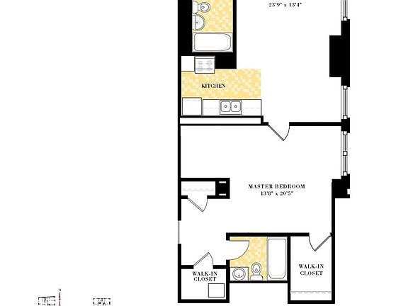 3rd image of 15 E Kirby St APT 826