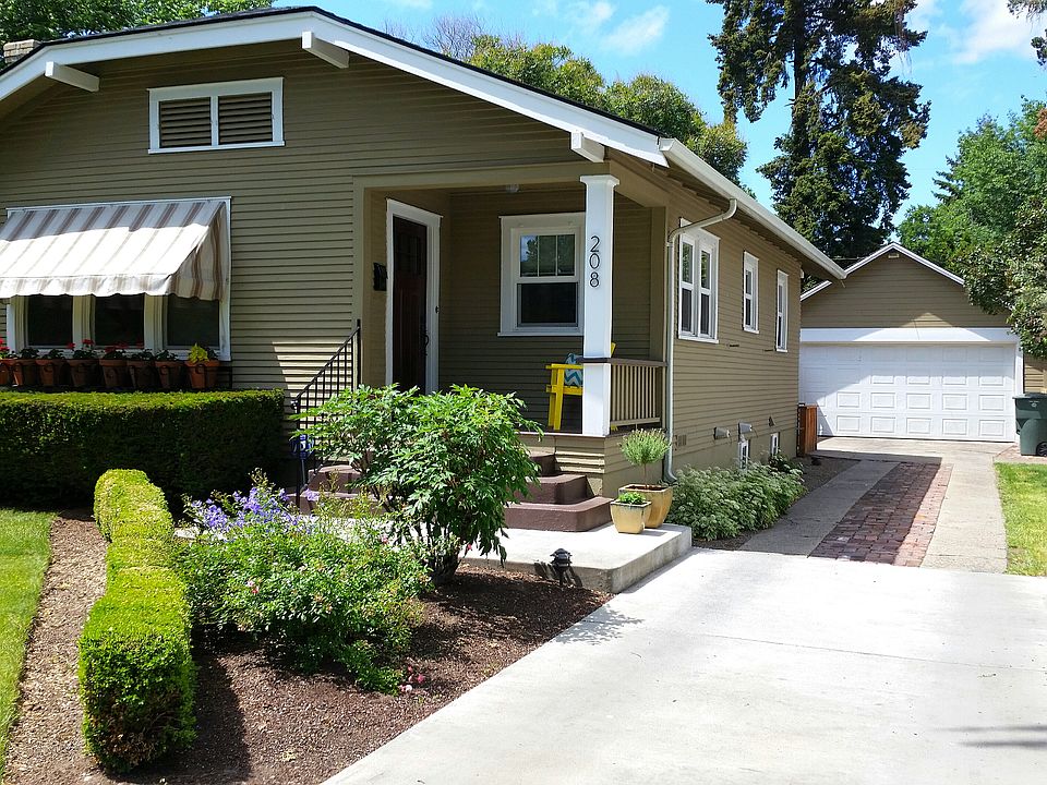 Exterior front porch. 