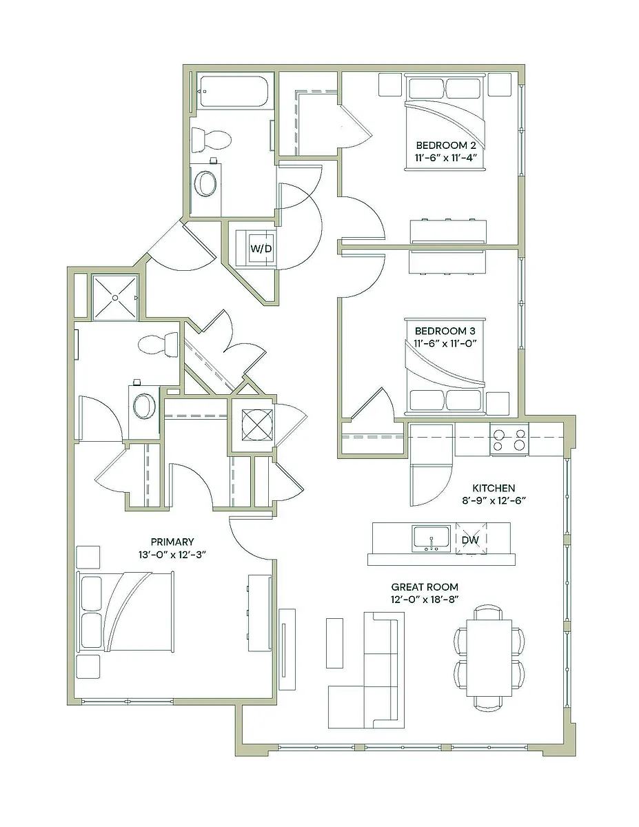 Floor plan C01