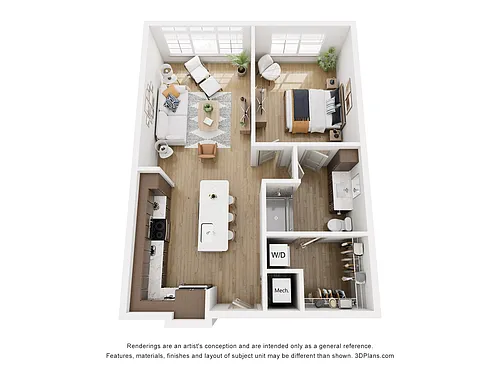 Floor plan A1A