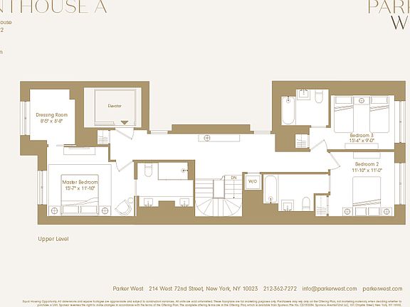 3rd image of 214 W 72nd St #Penthouse