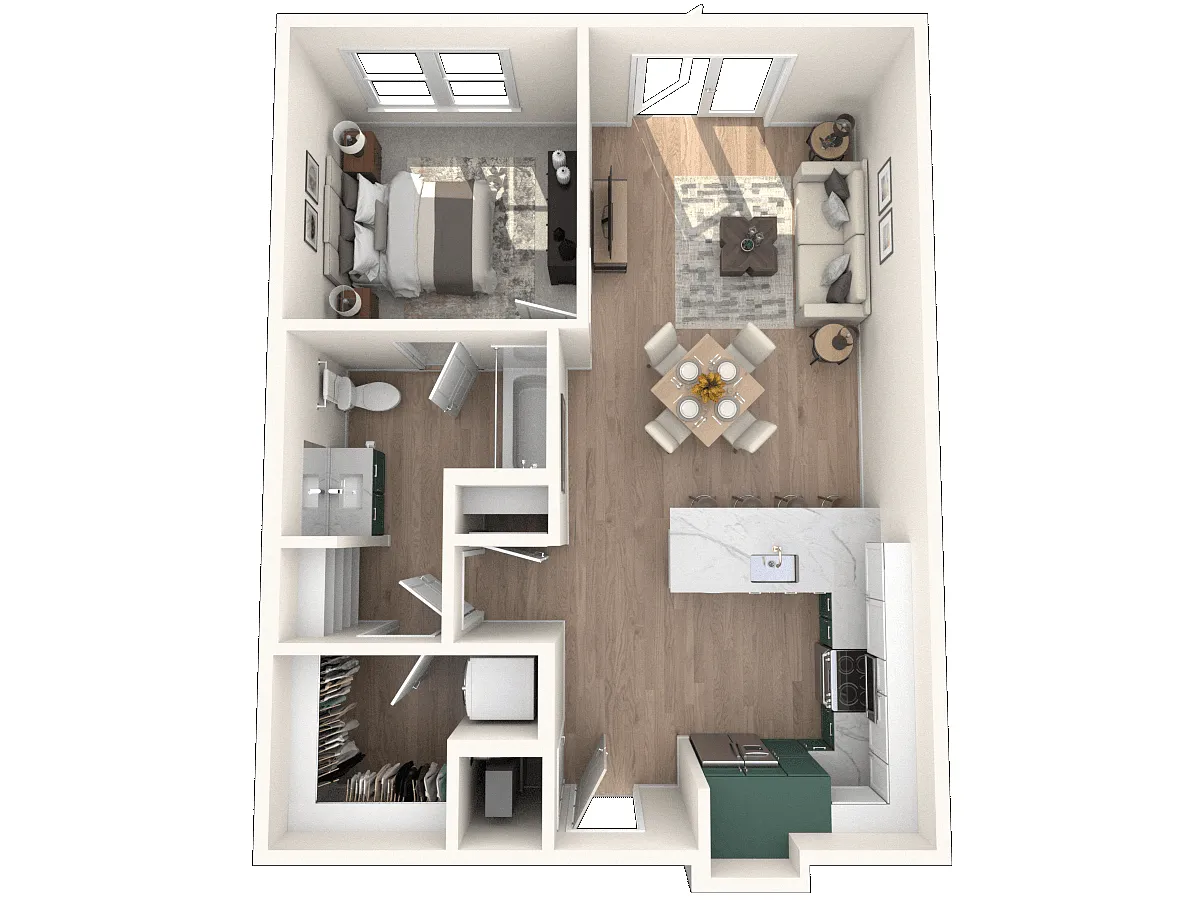Floor plan A6a