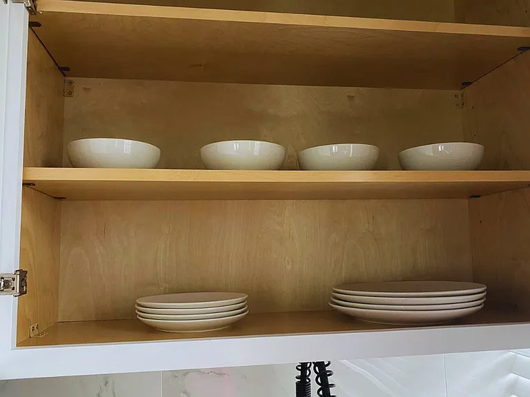 Includes deep plates and dinner plates for your convenience.