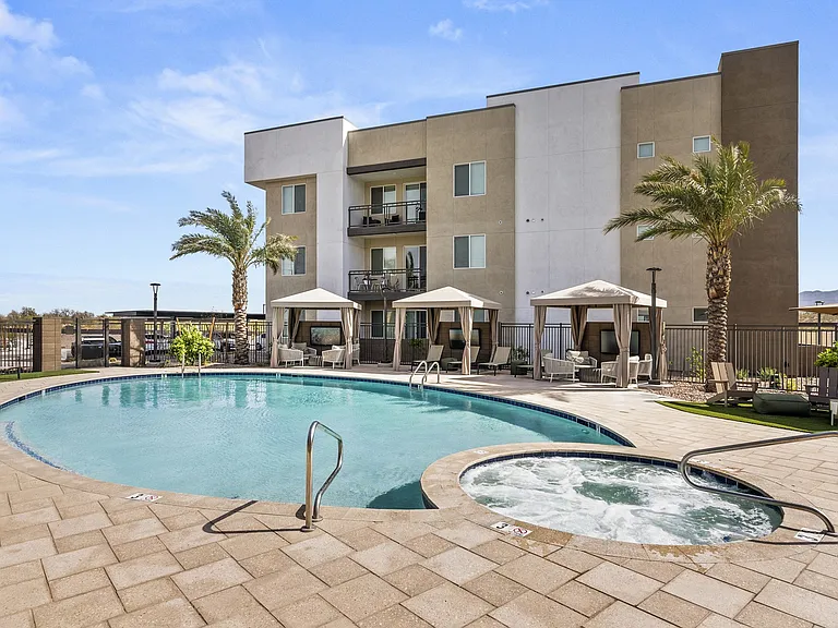 Resort-Style Pool with Spa