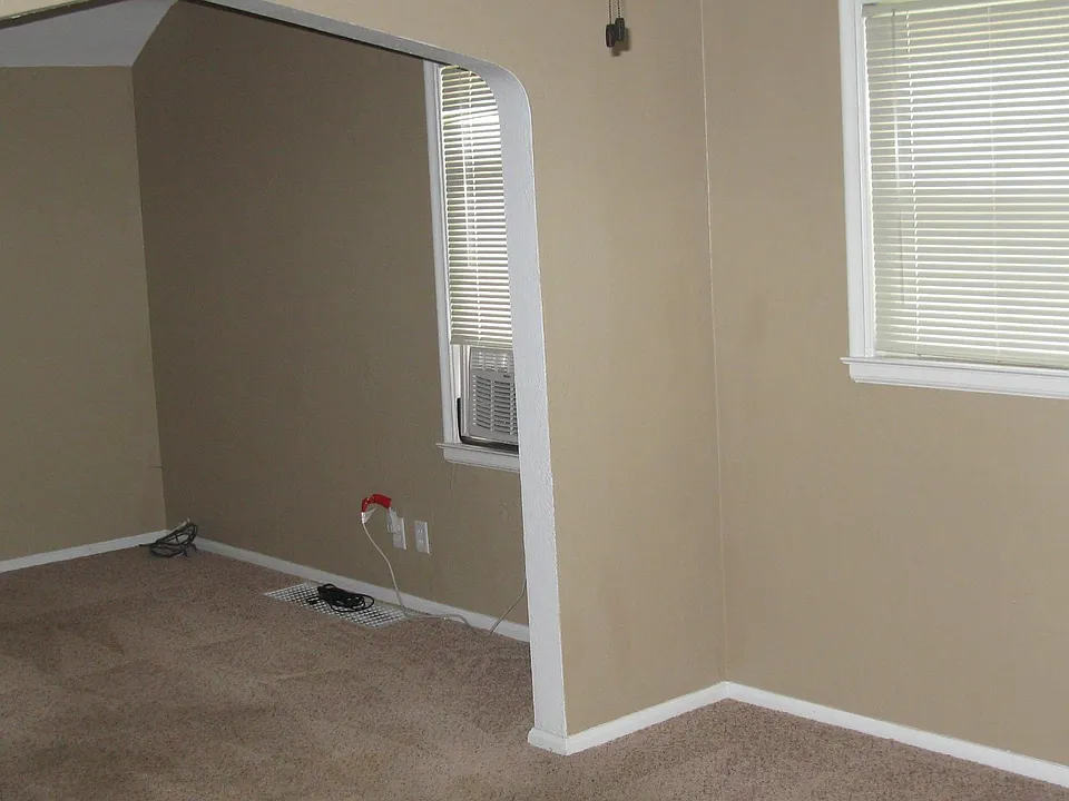 Fresh paint and new blinds in every window