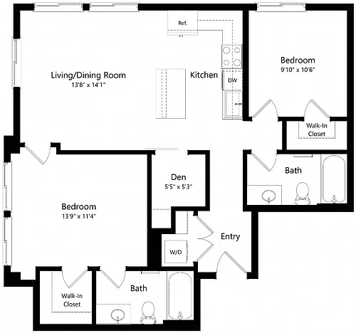 Floor plan B3D