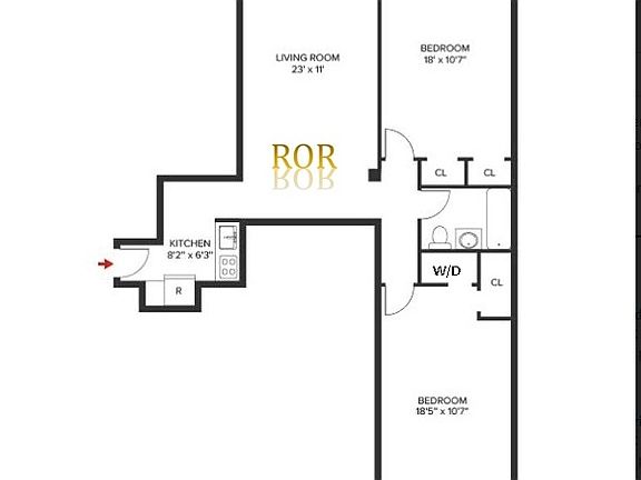 2nd image of 205 W 88th St APT 15A
