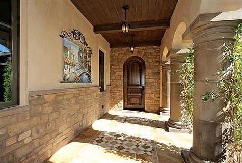Entrance to the Courtyard and home