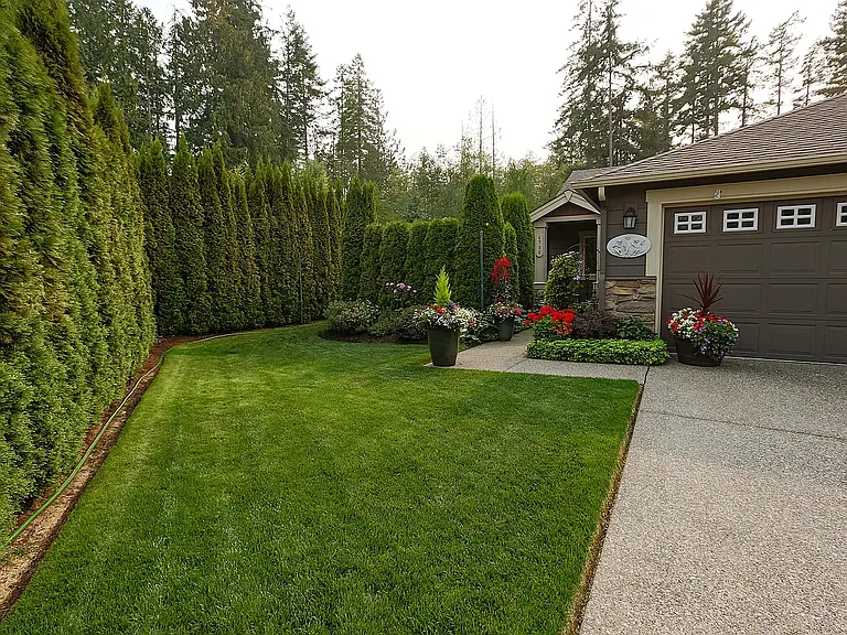 Coveted gardens throughout