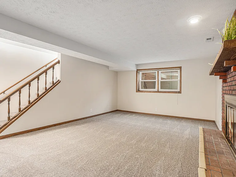 Basement living room