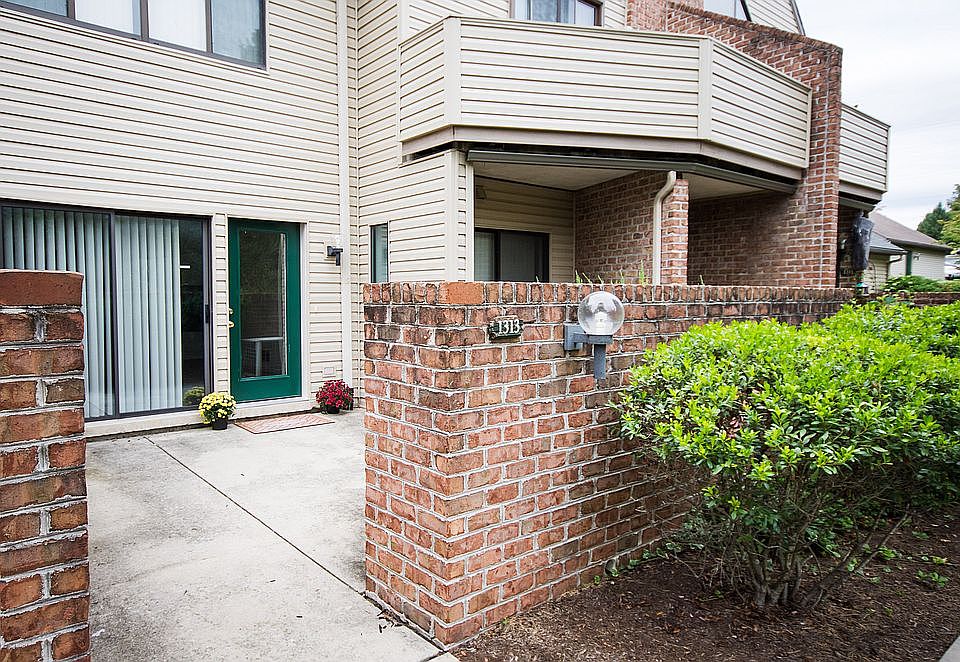 Front porch and patio