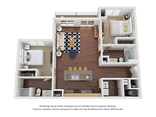 Floor plan The Mountain