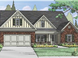 (GA)The Avondale | Front Entry Plan, Woodland Hills, Loganville, GA 30052