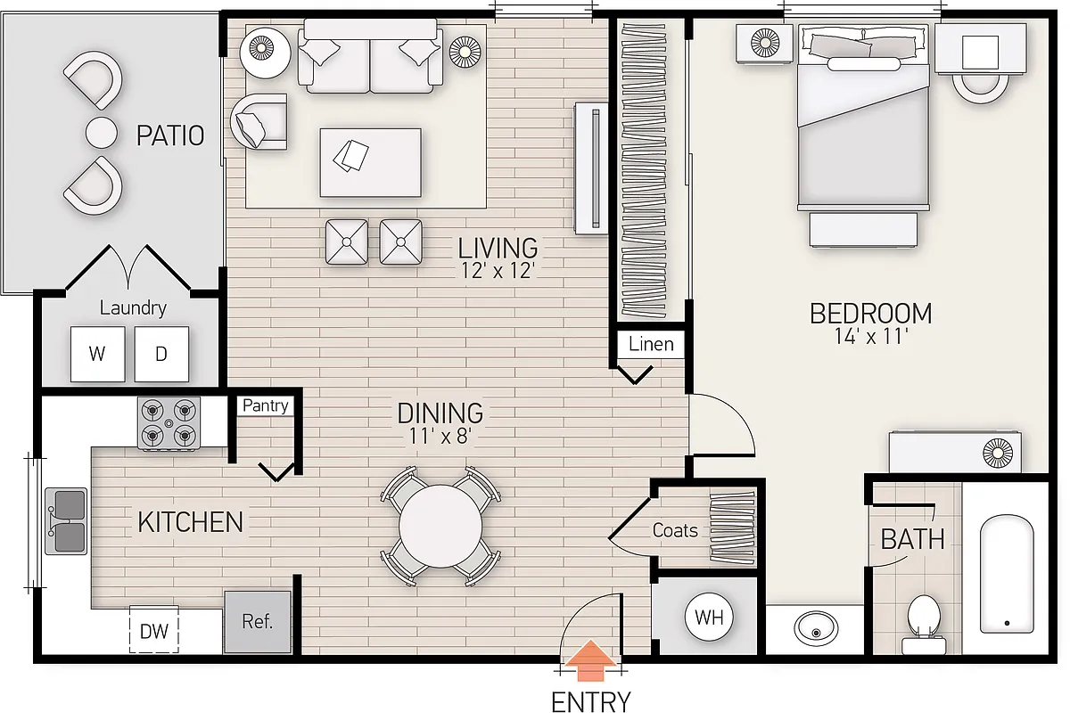 Floor plan Plan B