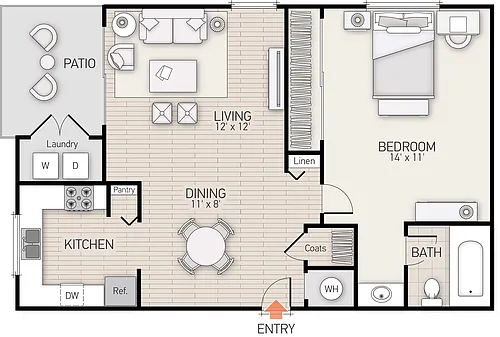 Floor plan Plan B