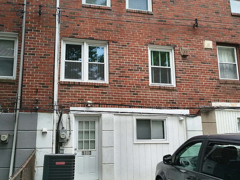 Rear view of home