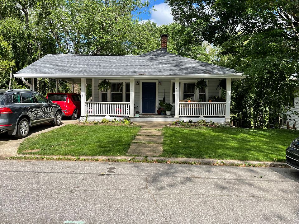 Room for 2 cars off street parking.