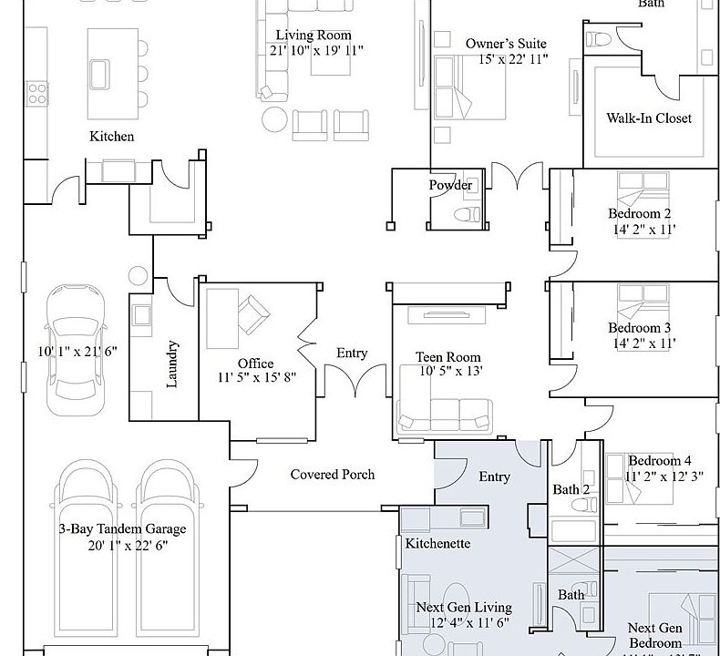 2nd image of 206 Devon Crest Ct
