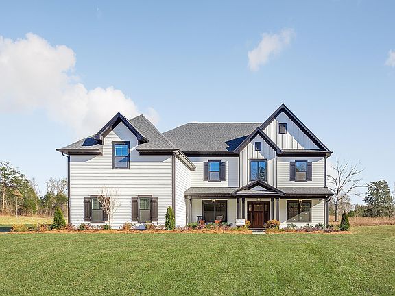 Elevation B with 3-Car Garage