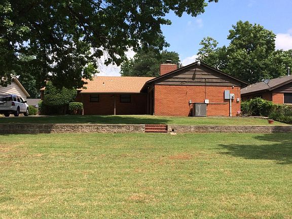 Large private fenced backyard.