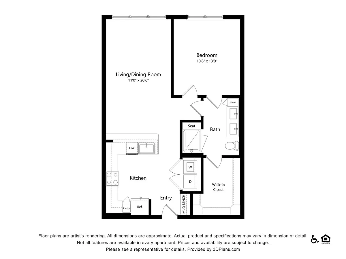 Floor plan A1D