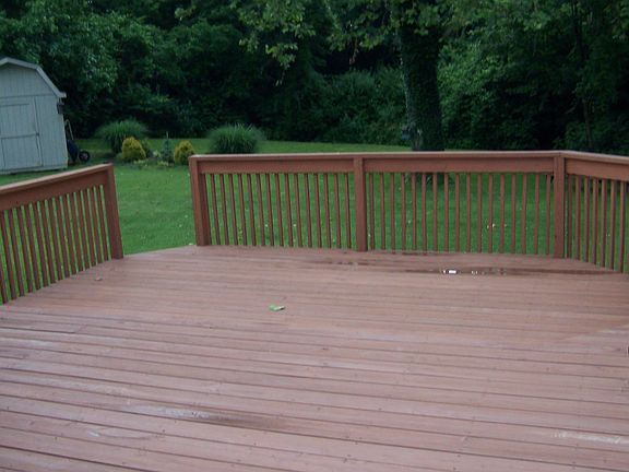 Large deck